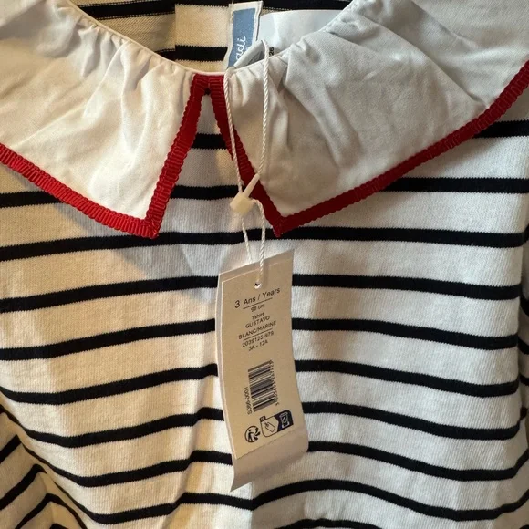 NWT Jacadi Blouse, size 3 - Picture 2 of 2